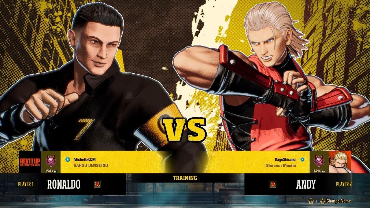 FATAL FURY: City of the Wolves Ranked Match Online MichelleKCM (Ronaldo) 🆚 TevinMoore22 (Andy)