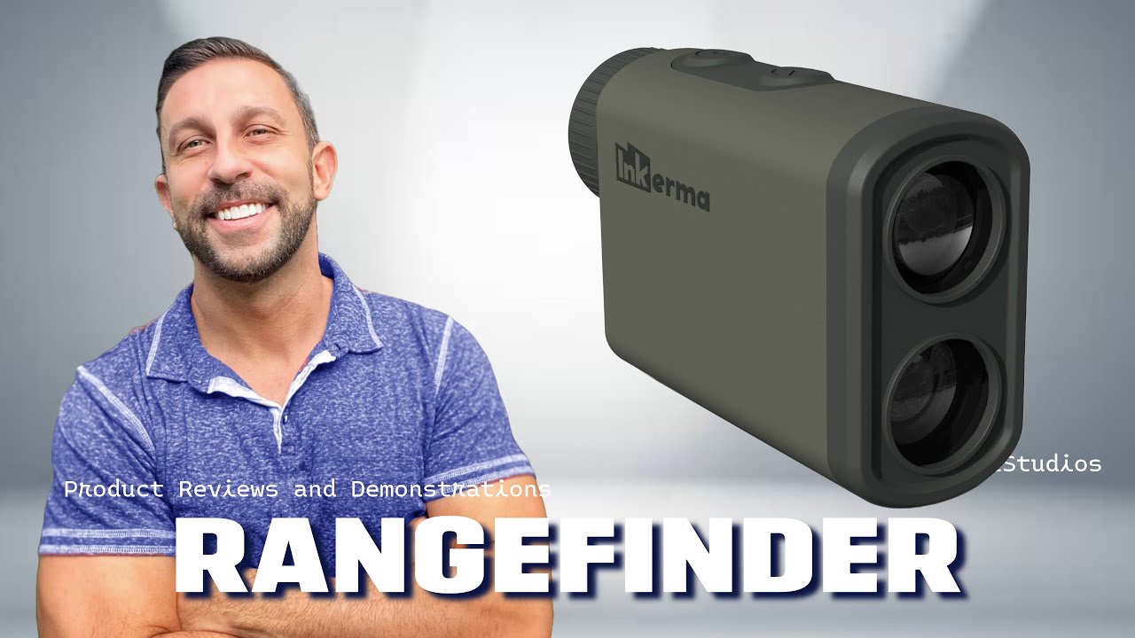 Laser Rangefinder, Inkerma Hunting Rangefinder, 800/1000/1200m with 6X Magnification