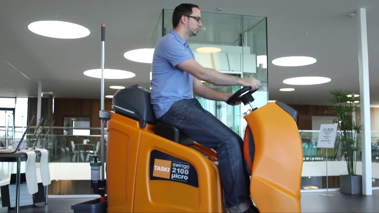 TASKI swingo 2100 µicro Bms Kombine Yer Yıkama Makinası