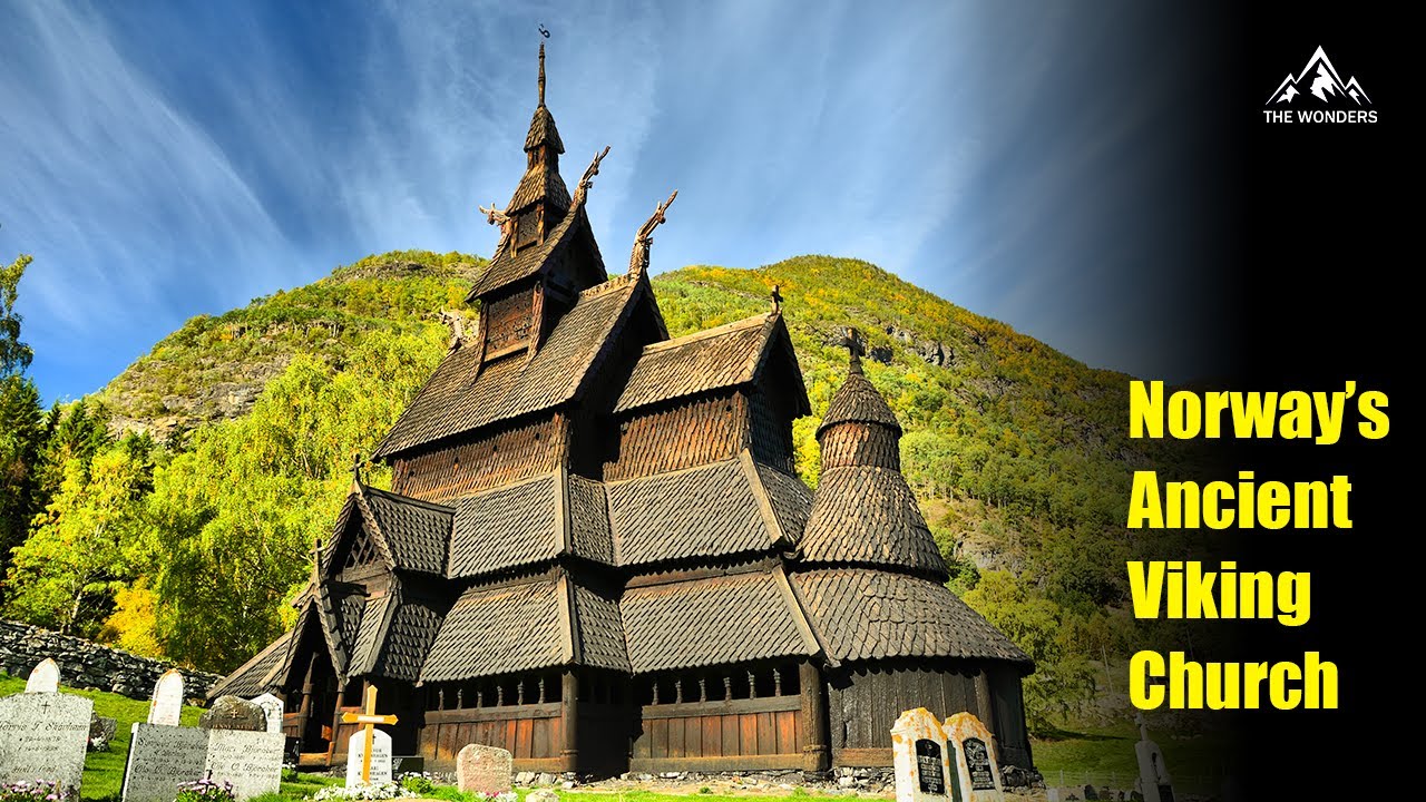 Borgund Stave Church. Il Norways ancient viking church.