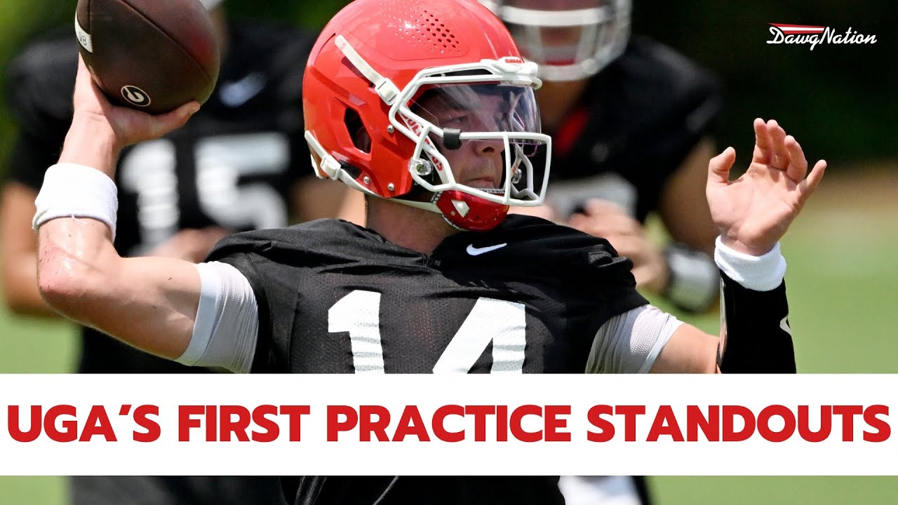 Georgia football practice report: A WR impresses and a new RB is missing