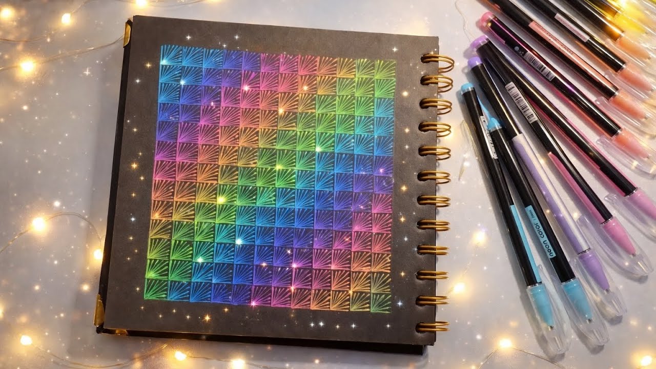 سکوتِ رنگیِ ذهن🍭 جریانِ رنگیِ آرامش🌈