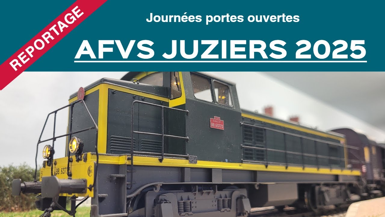 Modélisme ferroviaire train AFVS Juziers 2025