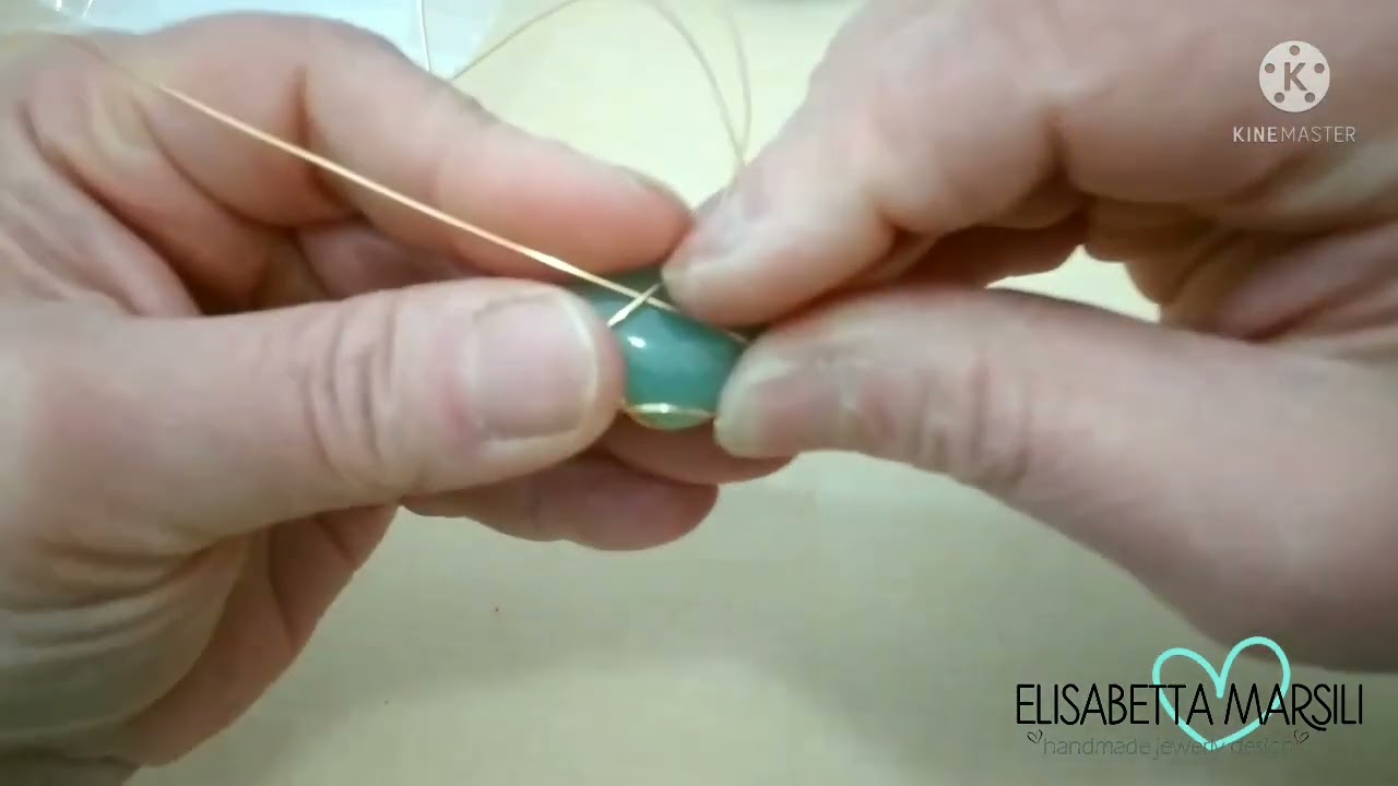 incastoniamo un cuore con la tecnica wire coll. Lbeads #craft #tutorial #wire #diy #lbeads