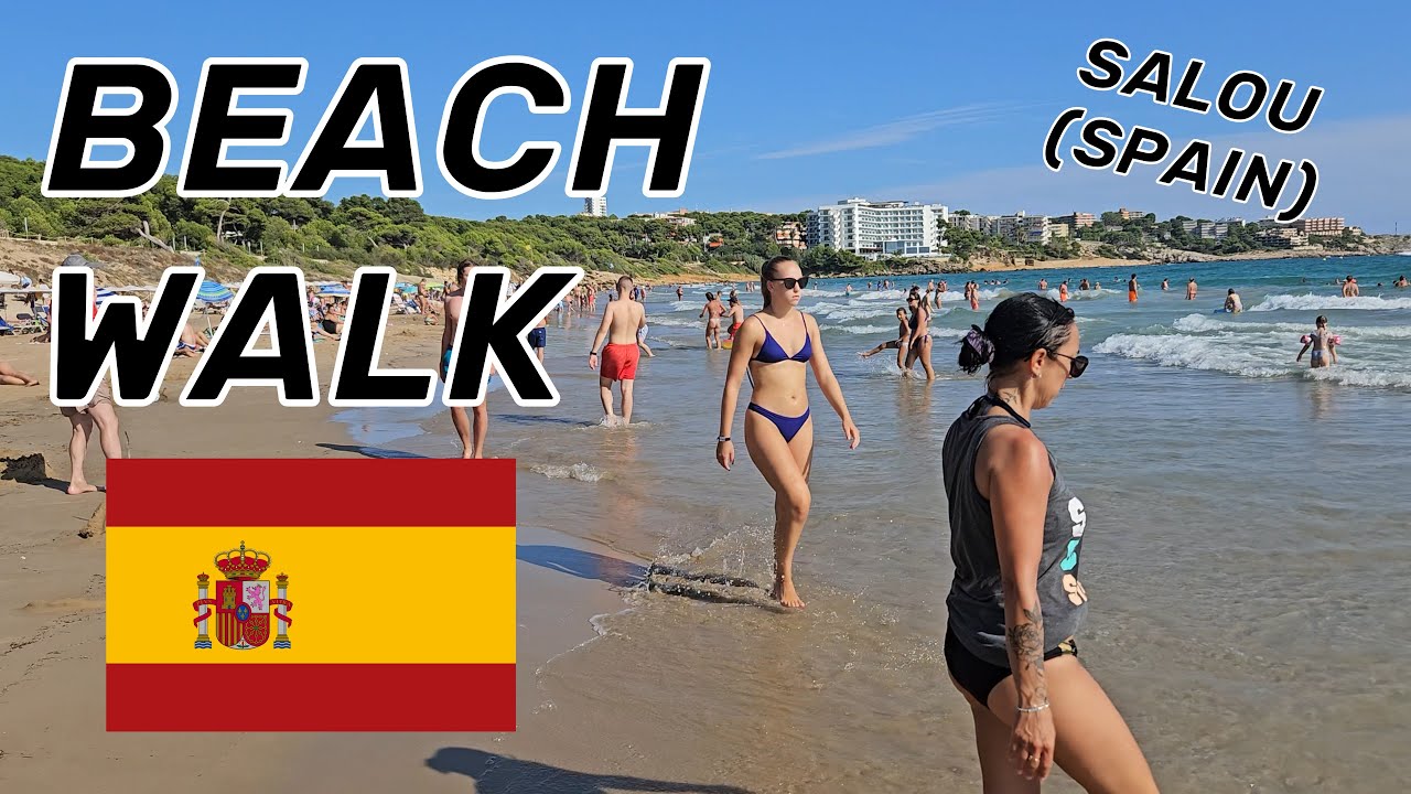 Beach walk in Spain #beachlife #playa