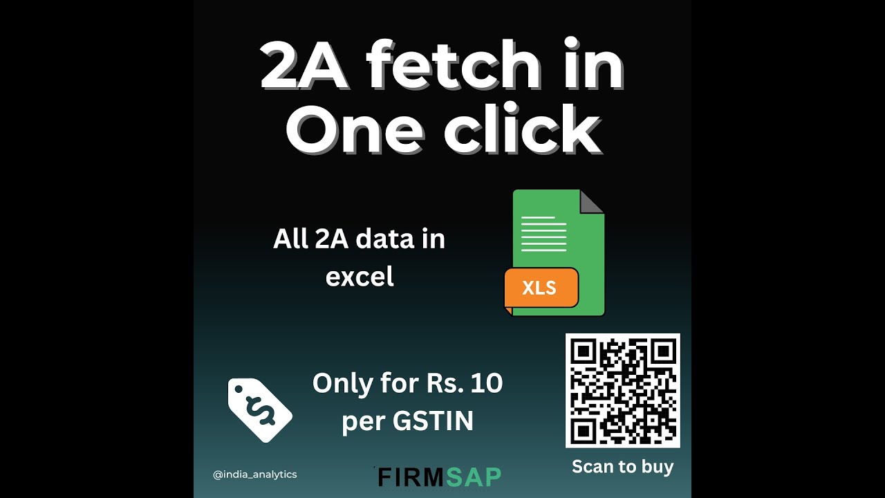 Fetch 2A data in one click FY 2024-2025