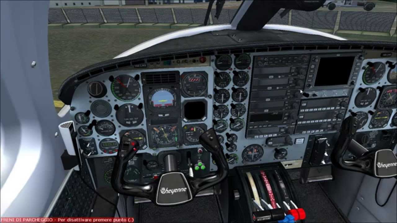 Avgeek's Life: Digital Aviation PA-31T Cheyenne Trimble Tutorial (FS9)