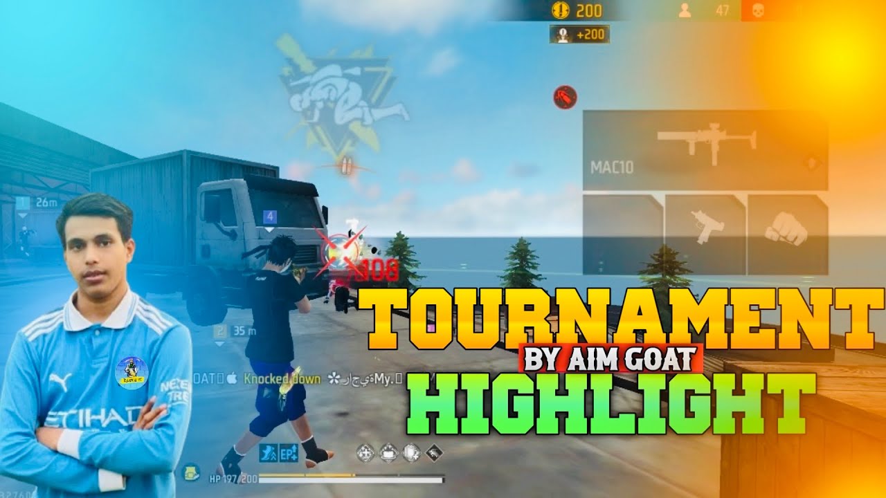 tournament highlights video | by aim goat | The game is just beginning | TEAM AIM GOAT | iPhone 13📲 