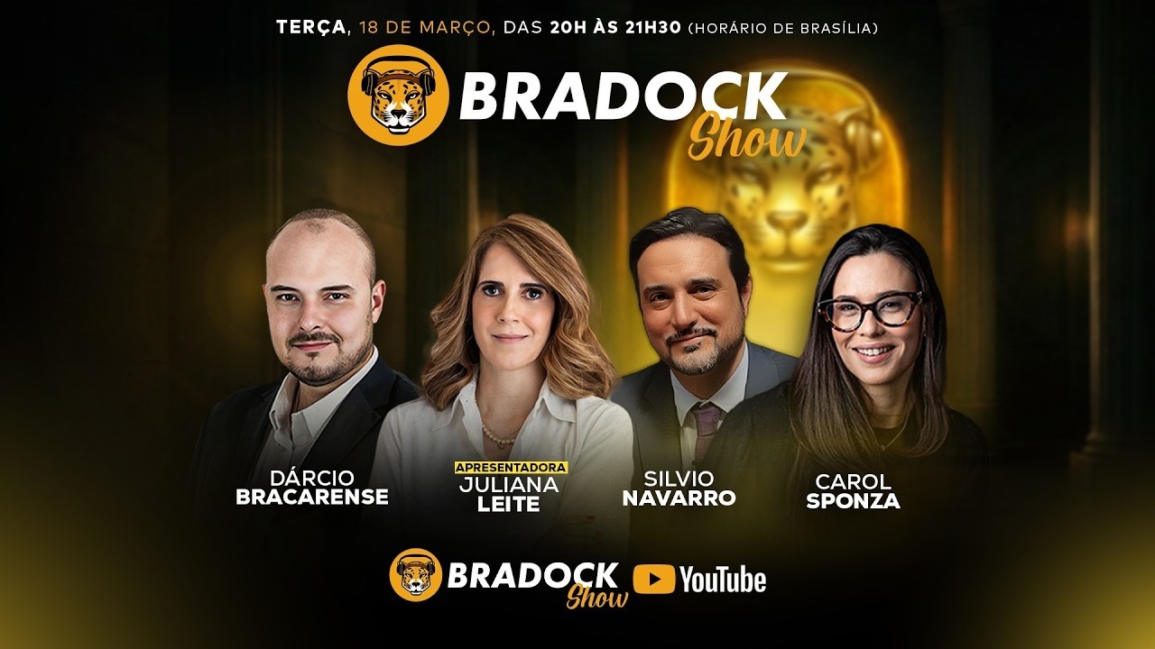 Bradock Show 18/03/26 - Juliana Leite, Darcio Bracarense, Silvio Navarro e Carol Sponza