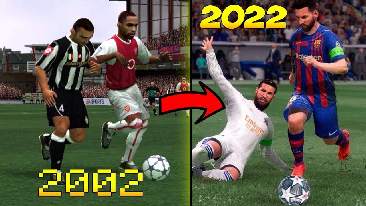 ЕВОЛЮЦИЯТА на FIFA игрите