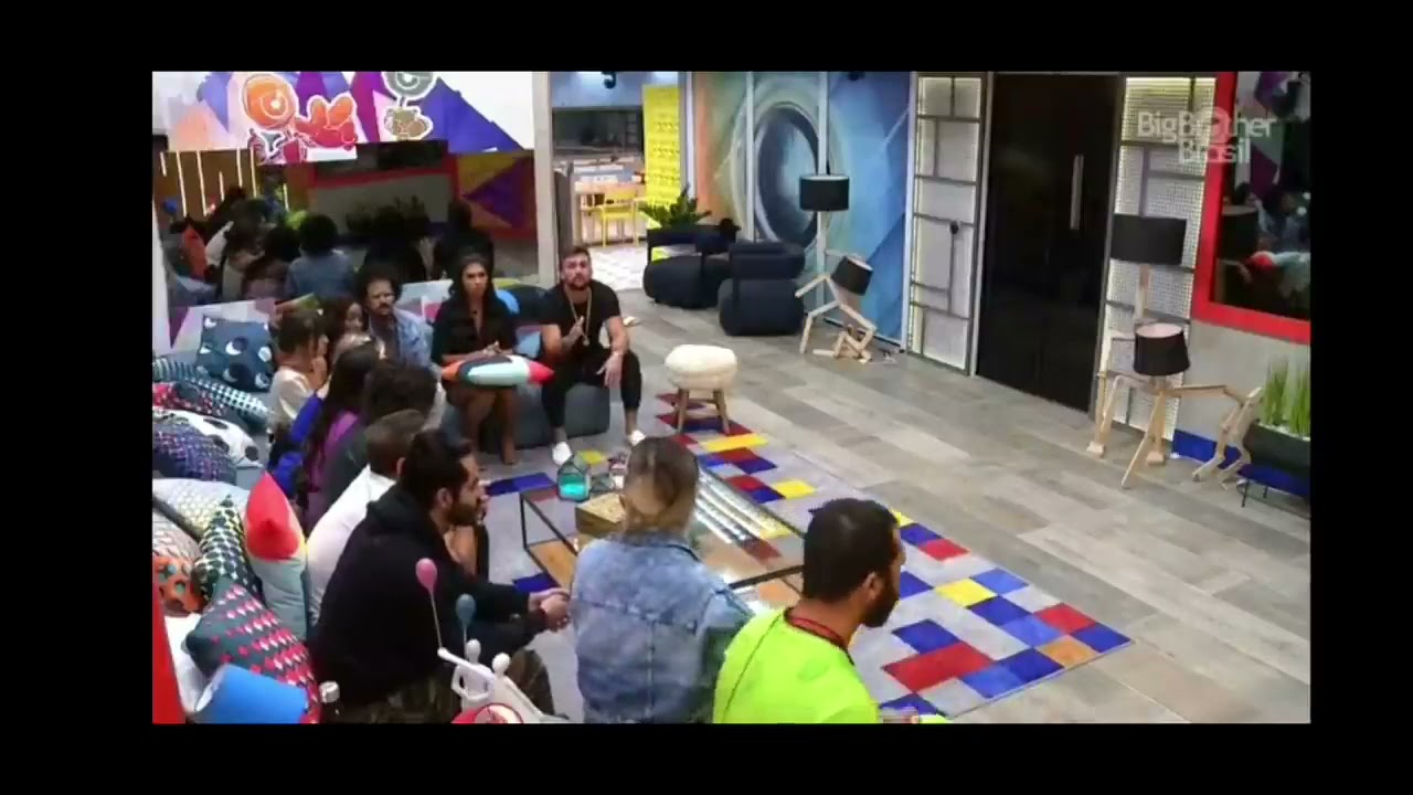BBB21 BARRACO: GIL E SARAH BRIGA COM RODOLFFO DURANTE VOTA&Ccedil;&Atilde;O