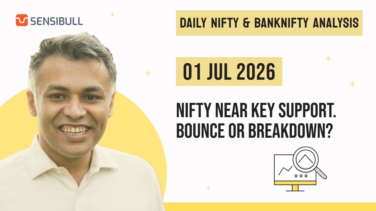 NIFTY & BANK NIFTY Analysis for Tomorrow | Stock Market Outlook | 01 July 2026, Wednesday
