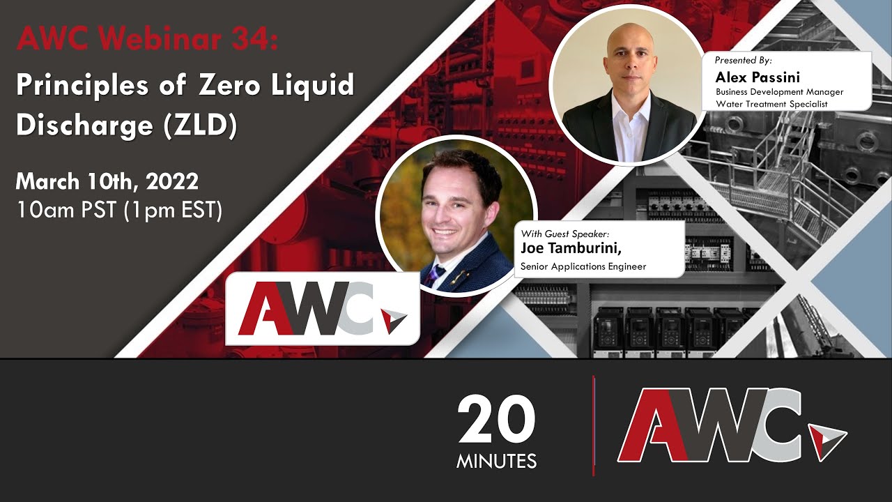 AWC Webinar 34 - Zero Liquid Discharge ZLD