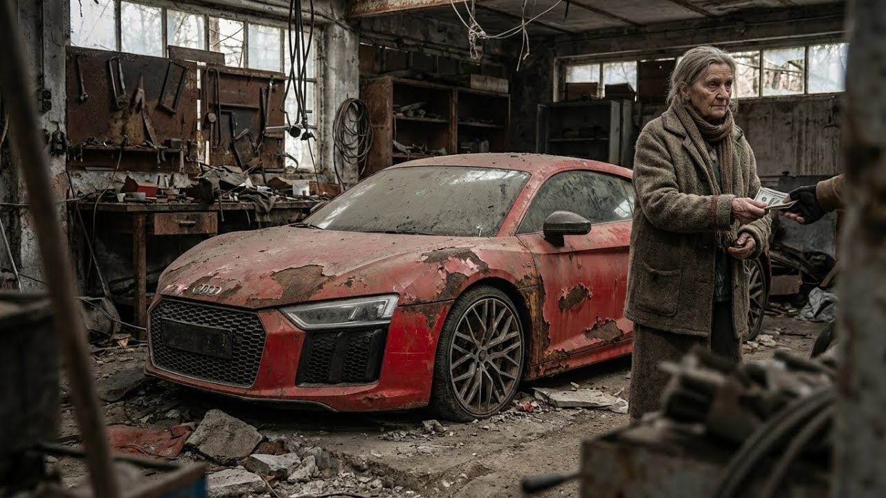 I Bought Audi R8 V10 2016 for ONLY $300! Grandma Sold Me His Disrepair Car (Full Car Restoration)