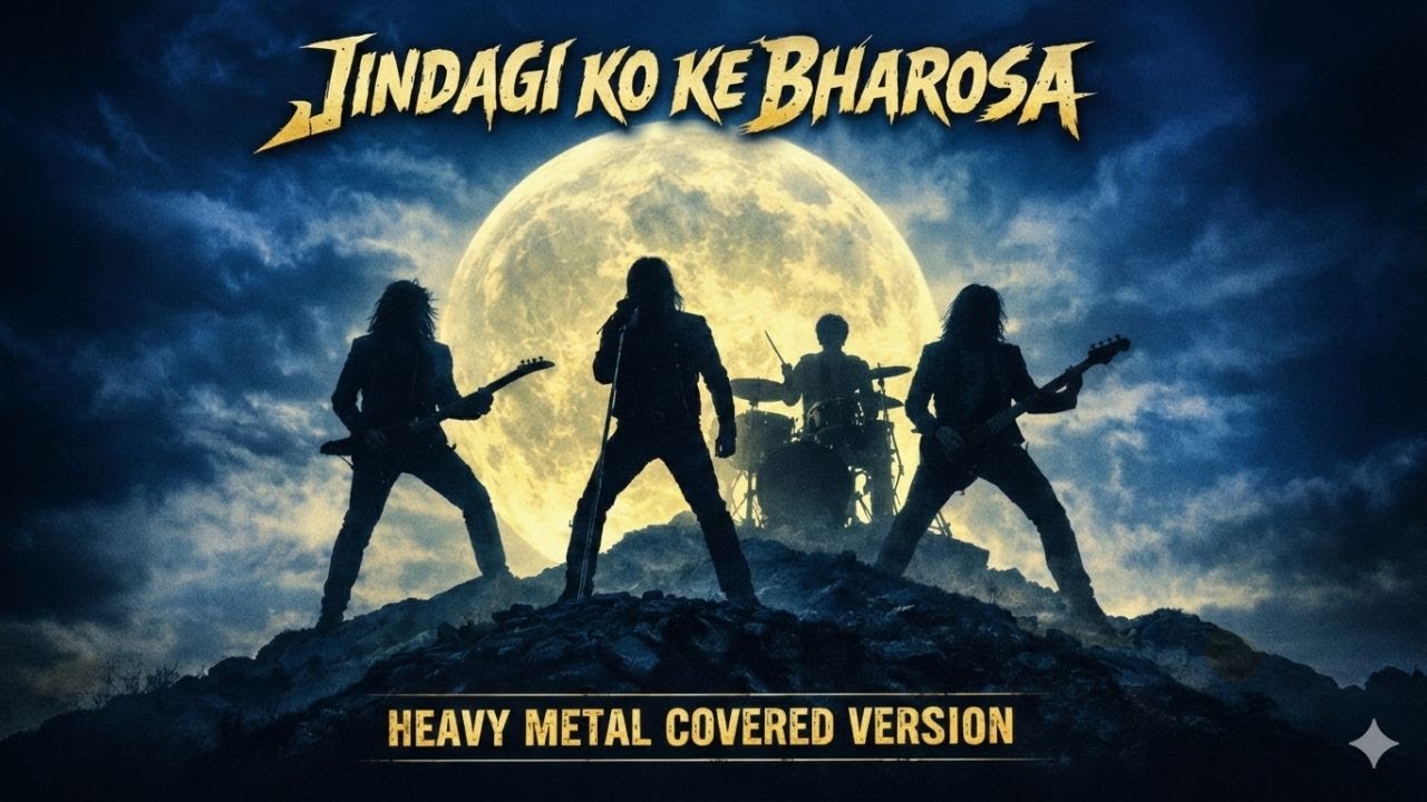 JIndagi Ko Ke Bharosa जिन्दगी को के भरोसा (Heavy Rock Covered Version) OG by Madhyanha - Karna Das