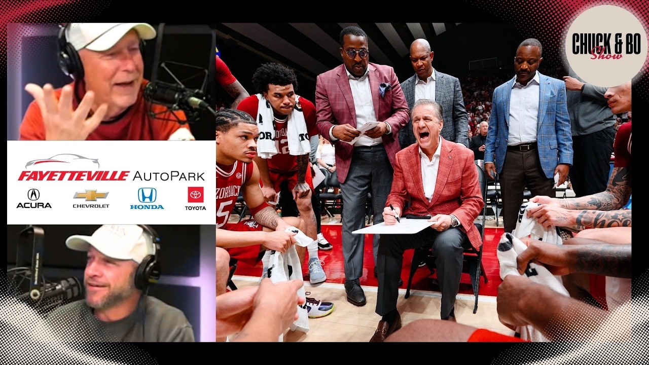 Previewing Arkansas's MASSIVE Road Trip to Florida | Chuck & Bo Show 2/27/26