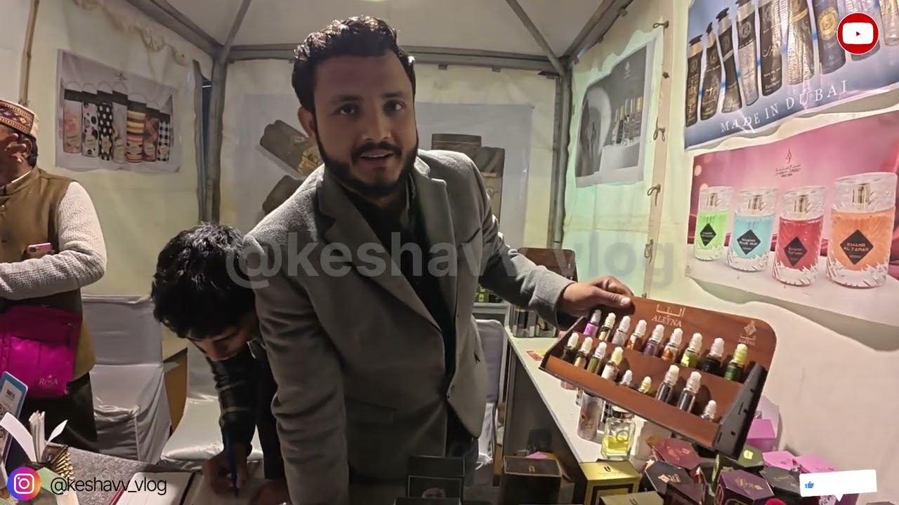 FAMOUS DUBAI PERFUMES BAE 😍, MORADABAD 26 JANUARY TRADE FAIR#perfumes #vlog 