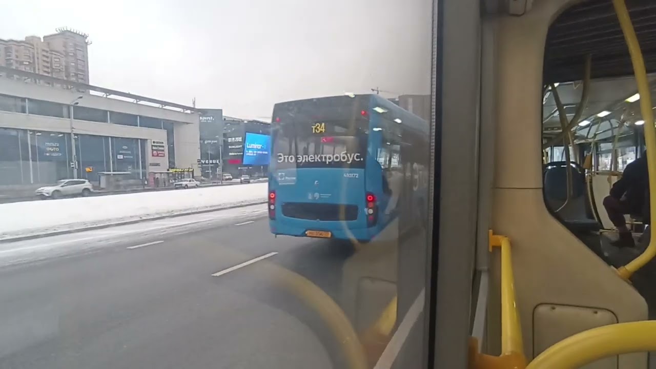 Поездка на автобусе ЛиАЗ-6213.22-01 №080180 по маршруту 520