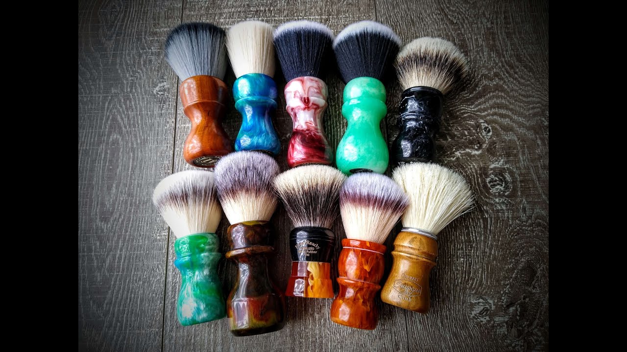 My Top 10 Shaving Brushes MAY 2021