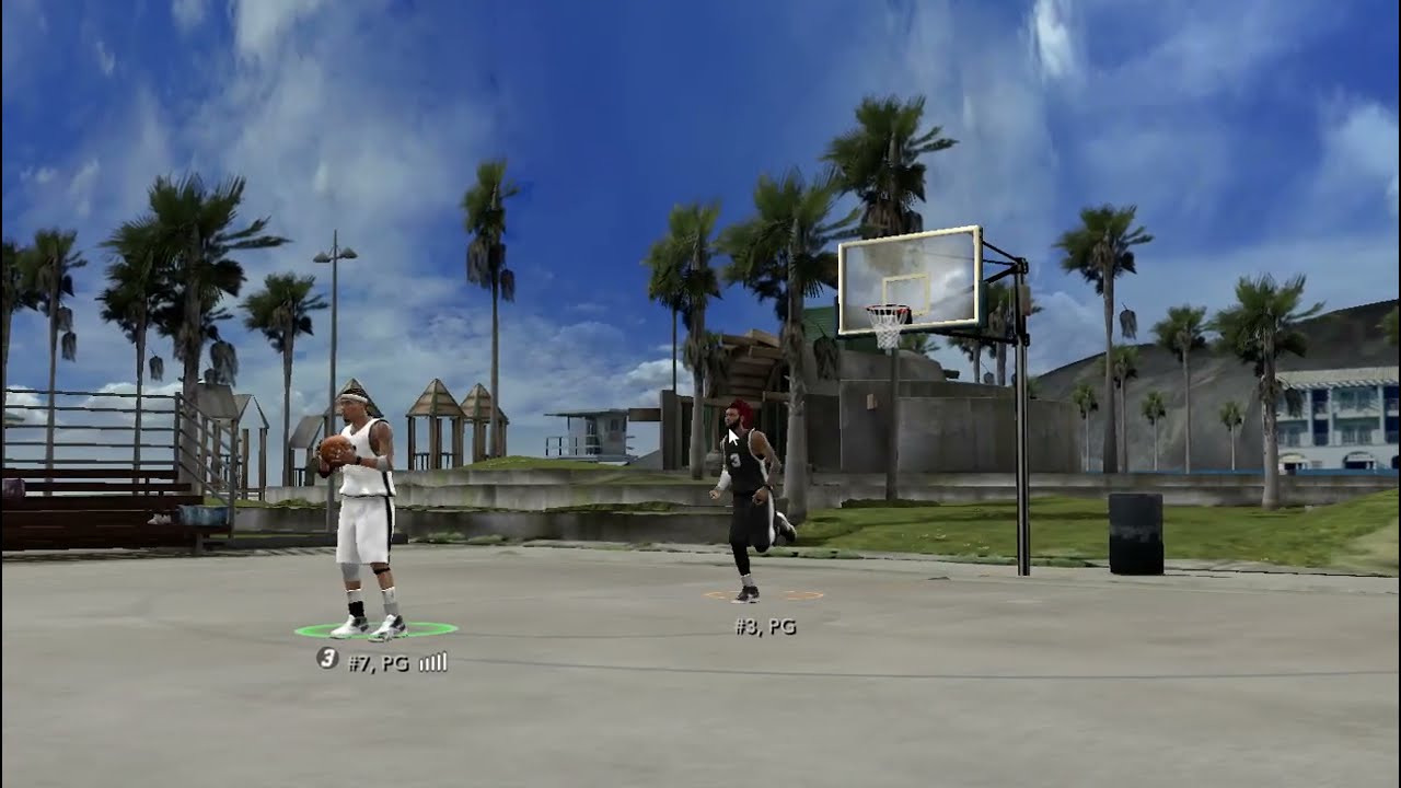 NBA 2K10 | Barry v Dr32x BlackTop