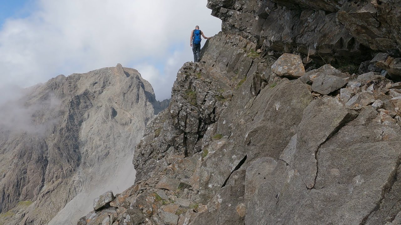 Sgurr Alasdair and Sgurr Mhic Choinnich via Collies Ledge, Black Cuillin, Isle of Skye 23/08/21