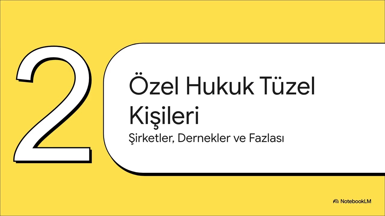 T&uuml;zel Kişilerde Temsil ve Yetki Belgesi Genelgesi Video &Ouml;zet
