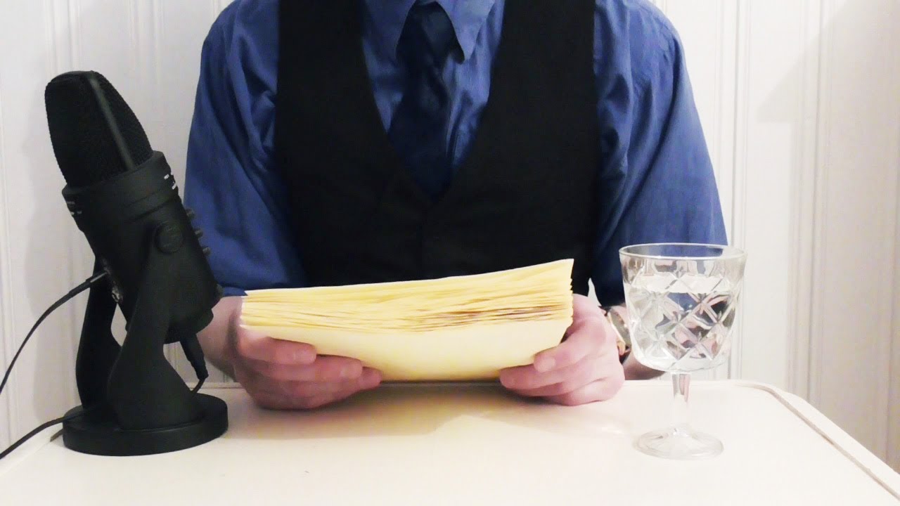 Poetry Reading #2 (soft spoken male voice) [ASMR]