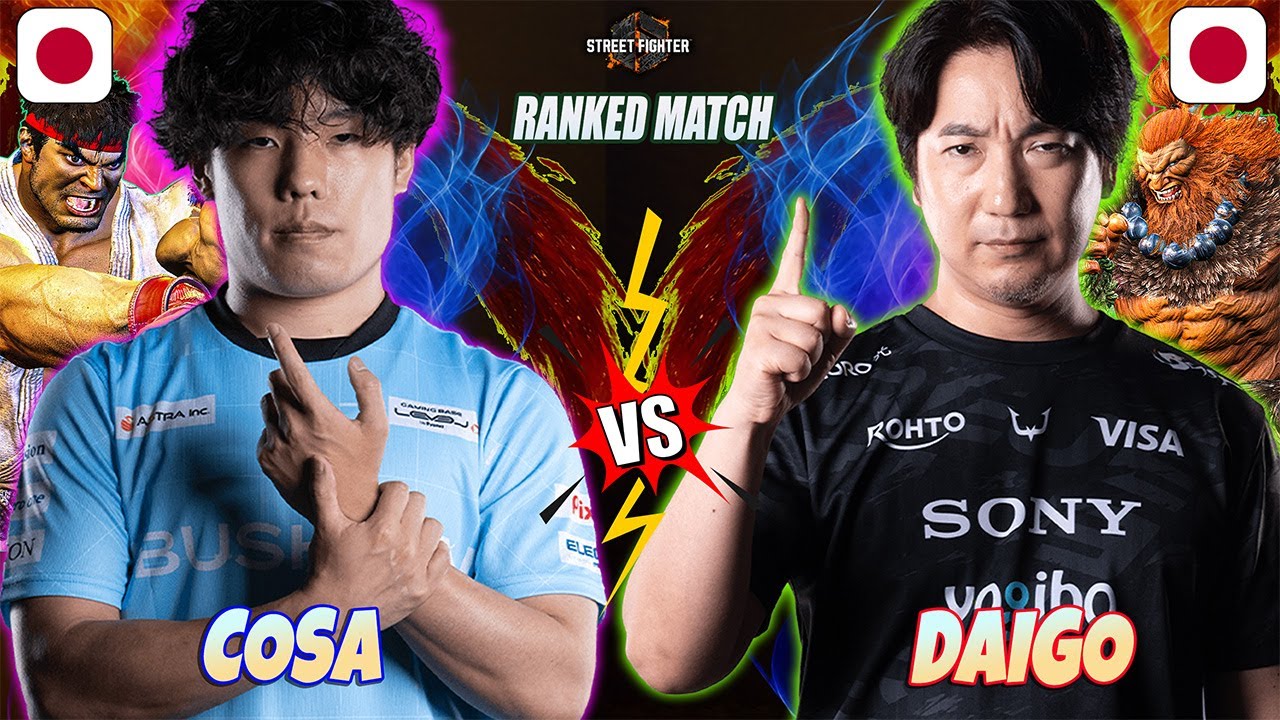 SF6 | COSA (Ryu) vs DAIGO (Akuma) 👉 High-Level Street Fighter 6 Gameplay