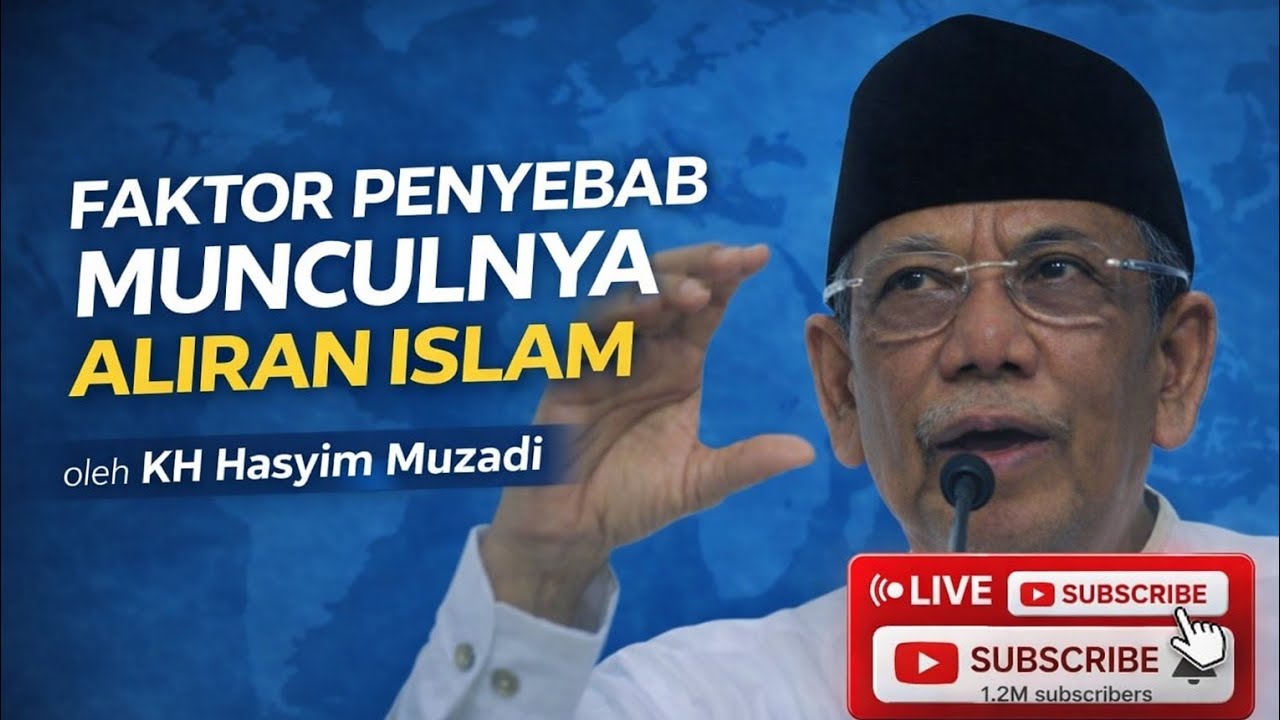 Islam berdasarkan pemikiran dan penjelasan | KH Hasyim Muzadi