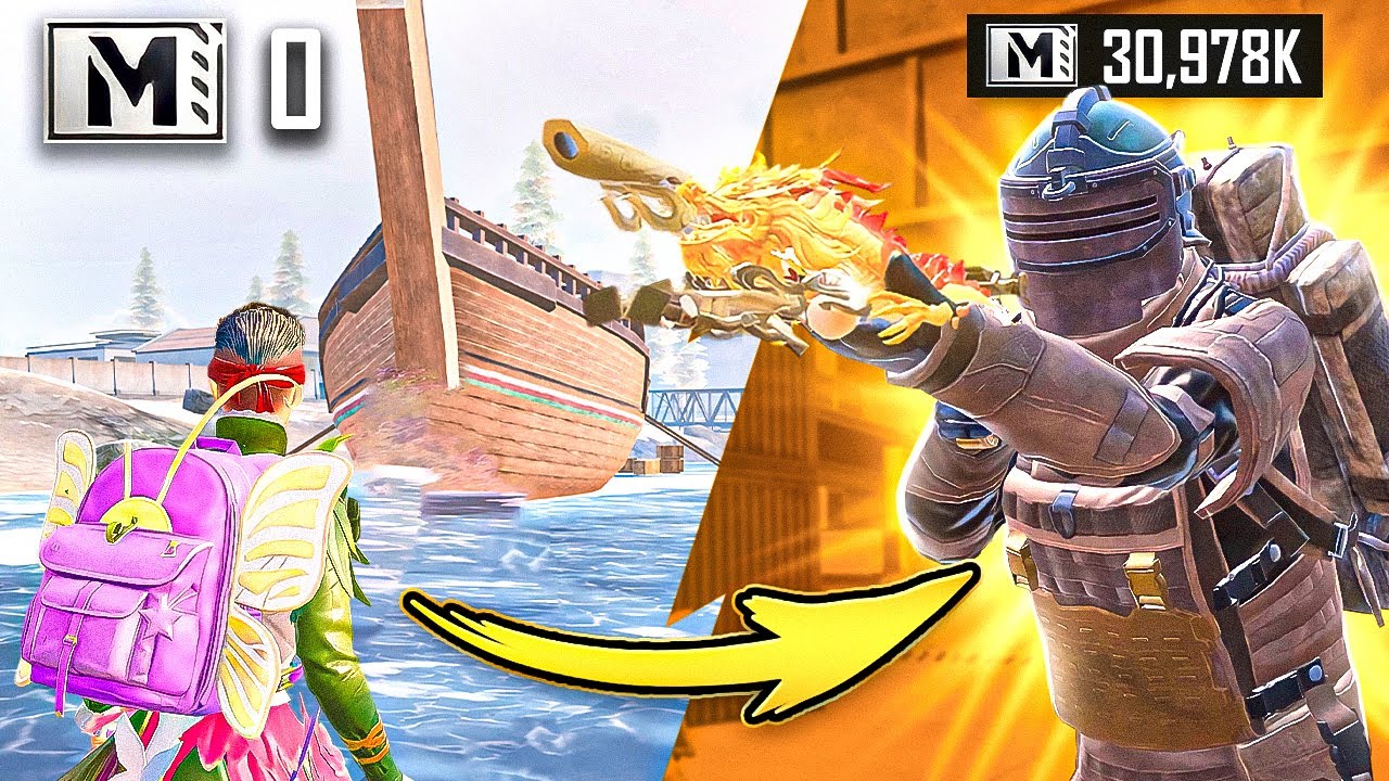 С НУЛЯ ДО ФУЛЛ 6 В ПЕРВЫЙ ДЕНЬ РАЗВИТИЯ С NOTE! 🔥 |  МЕТРО РОЯЛЬ | METRO ROYALE    | PUBGM