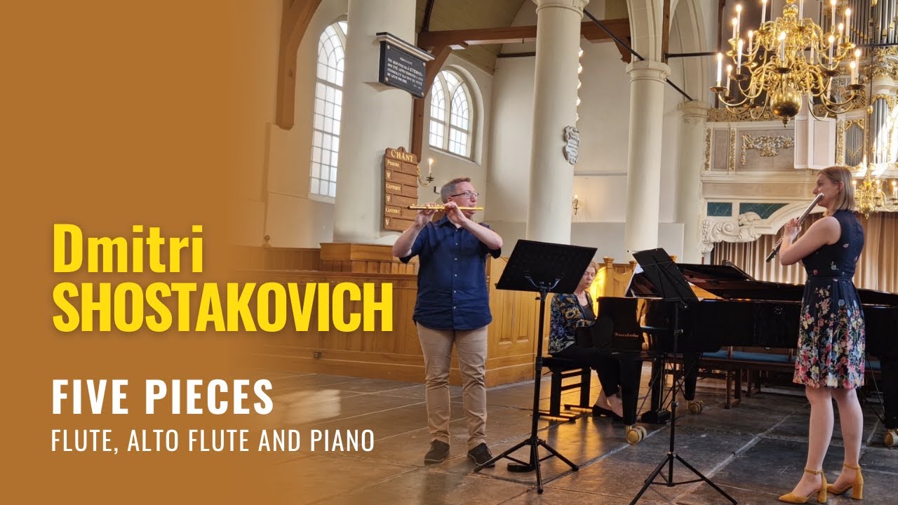 Dmitri Shostakovich – Five Pieces | Rogier de Pijper, Mirna Ackers & Mariken Zandvliet