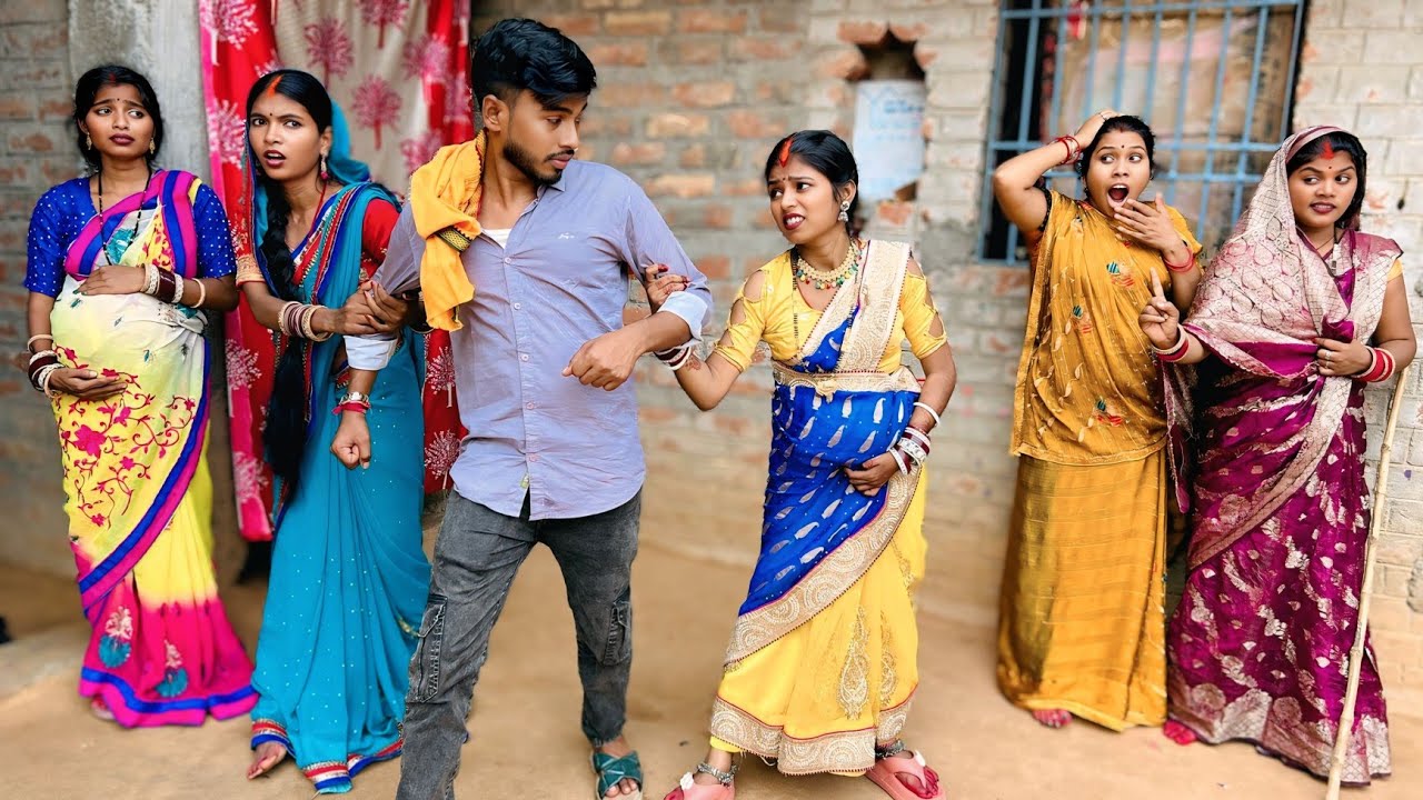 तीन भाभीयों को देवर ने किया प्रेग्नेंट | Teen Bhabhiyo Ko Devar Ne Kiya Pregnant | Jiya Raj Comedy 