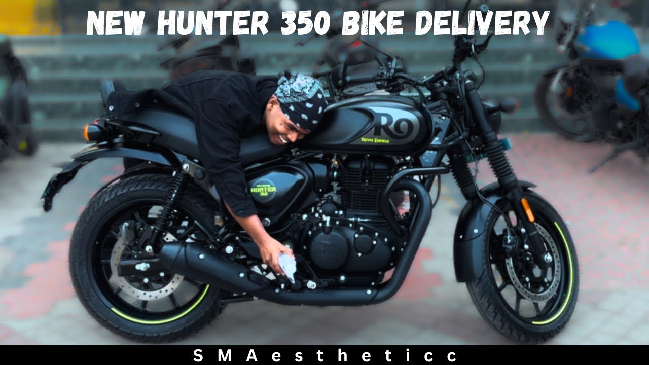 Royal Enfield | Hunter 350 | GRAPHITE GREY | BIKE DELIVERY 