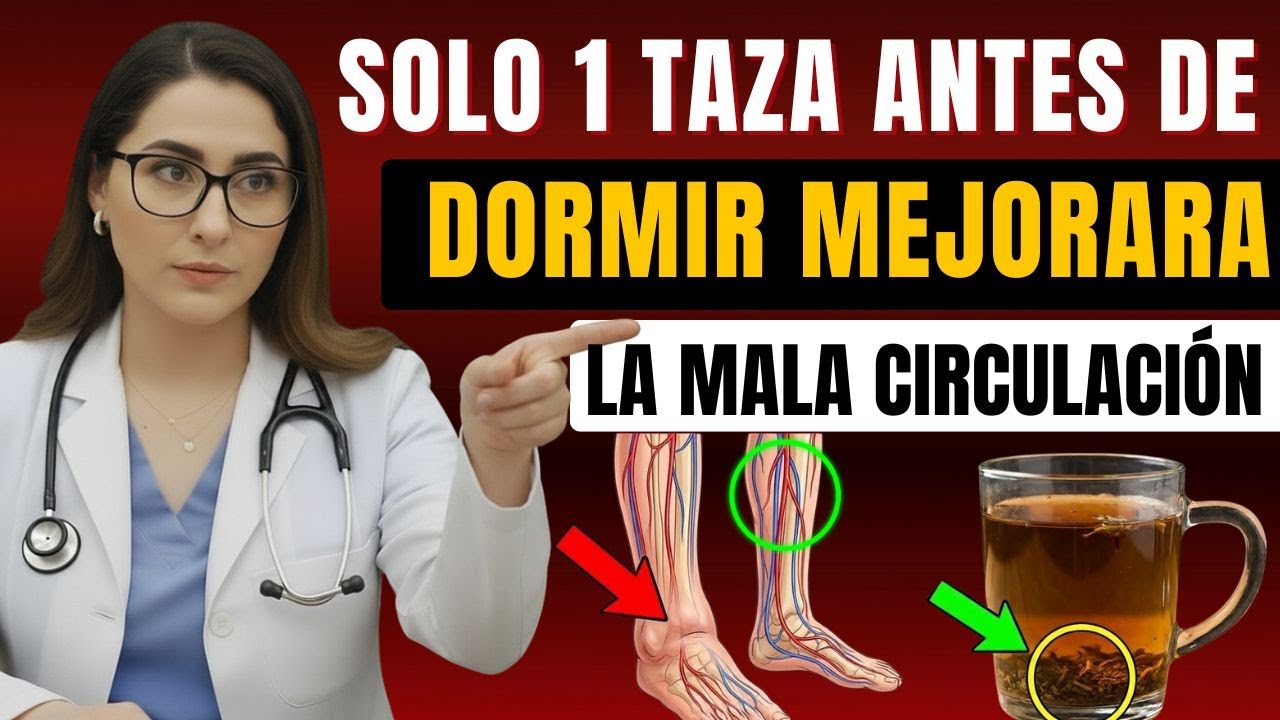 BEBE esto si TIENES Mas de 60 Aumenta el flujo sanguíneo en las piernas inmediatamente | Dra. Salome