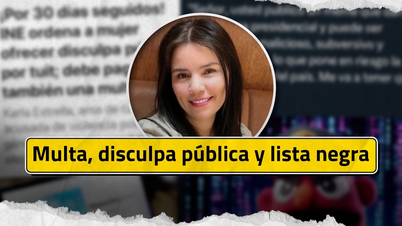SANCIONADA por opinar en redes: el caso de Karla Estrella