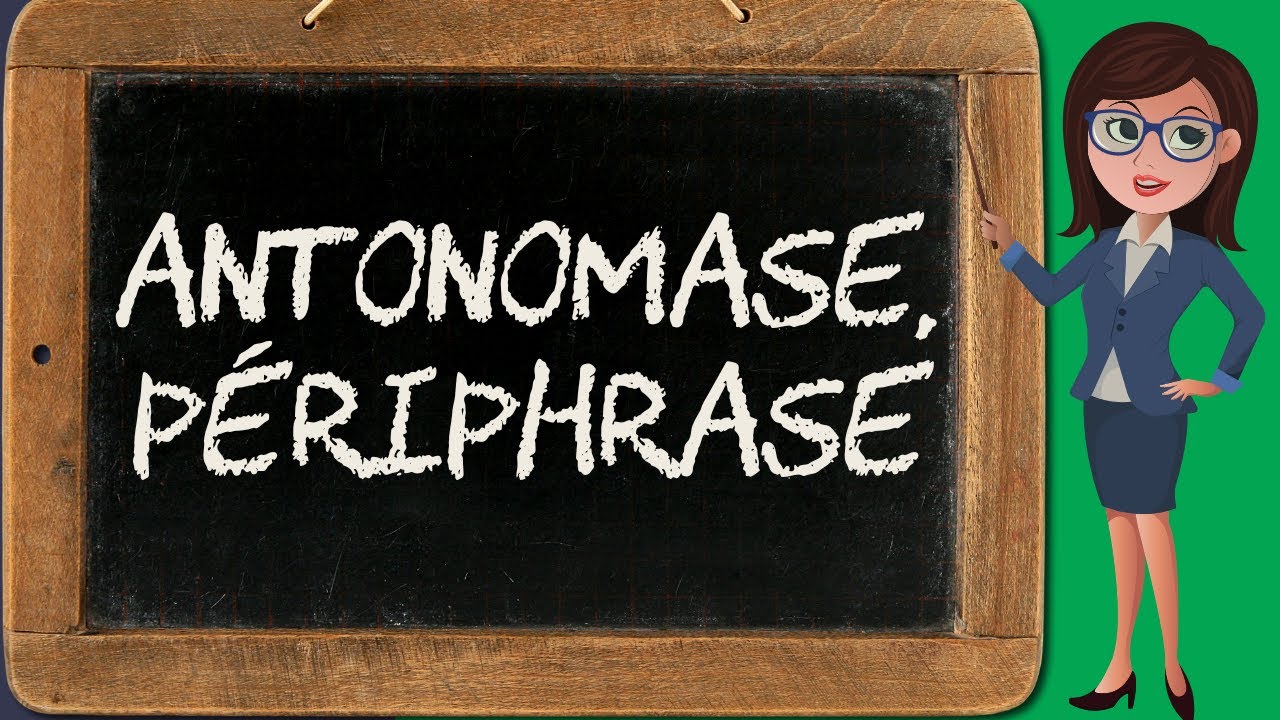 Antonomase, périphrase, et autres métonymies (figures d'analogie 9/11)