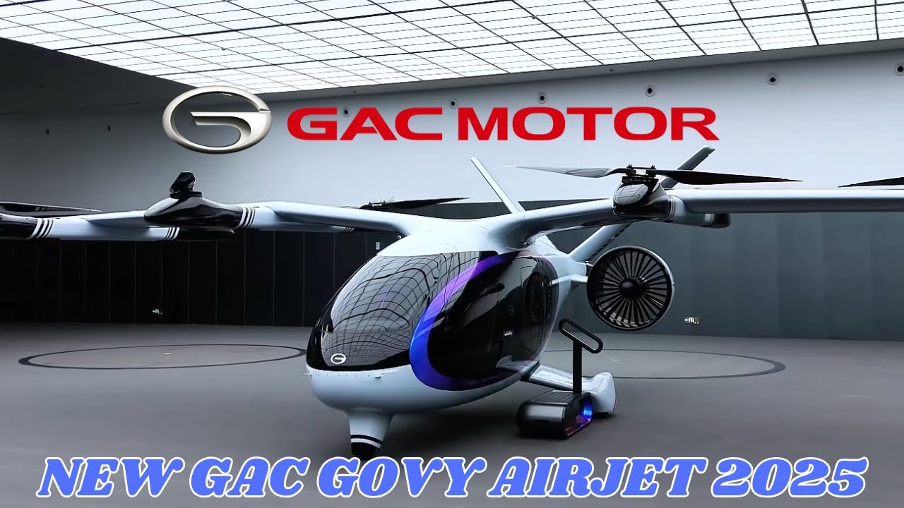 First Look at GAC's Jet with a Range of Over 200 Km | GAC GOVY AirJet 2025