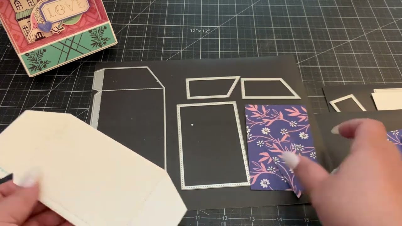 ScrapDiva Designs ~ File Top Drawer Box Tutorial