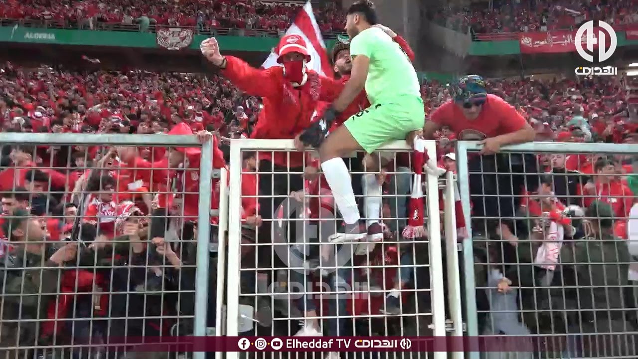شـــــاهد... لاعبو شباب بلوزداد قلبوها بعد التأهل إلى النهائي 🥳🥳⚪️🔴