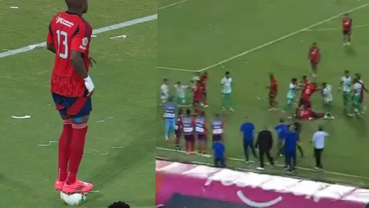 &iexcl;BATALLA CAMPAL EN EL CL&Aacute;SICO PAISA! CHAVERRA SE PARA SOBRE EL BAL&Oacute;N Y DESATA EL CAOS