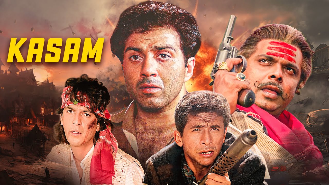 Sunny Deol's Blockbuster Movie: Kasam (2001) Full Movie | Naseeruddin Shah, Chunky Pandey, Neelam