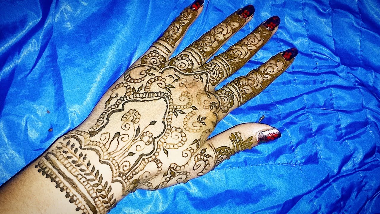New style mehndi design🥰 || back  hand mehndi design 🧿#mehndi #yt #subscribe 
