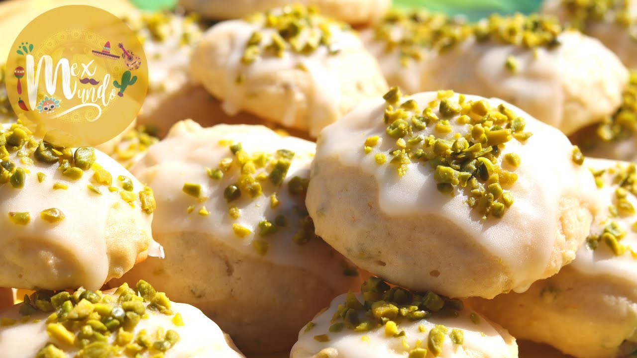 Galletas De Ricotta Con Limon Y Pistache! SUPER SUAVECITAS! @MexMundo