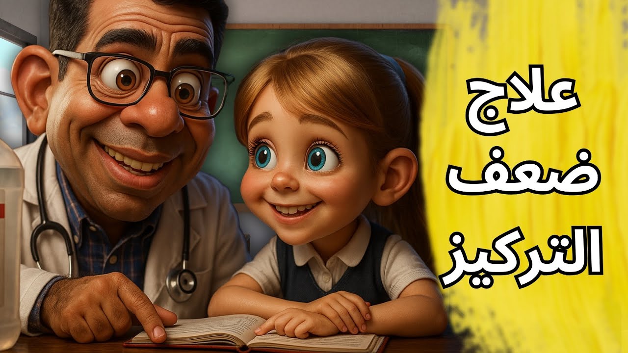 🚸 علاج ضعف التركيز وتشتت الانتباه عند الأطفال | 5 طرق أفضل من الأوميجا 3 🧠✨
