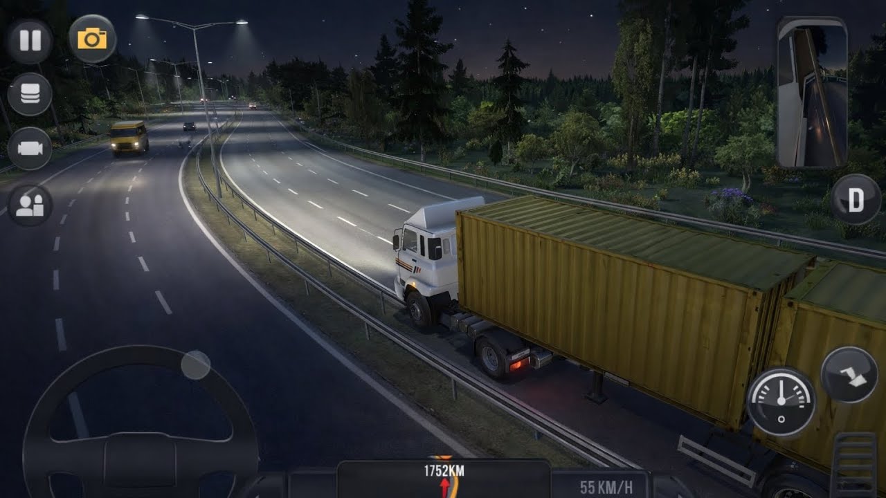 टोल प्लाजा पर ट्रक ड्राइव 🚧 | Real Truck Game 
