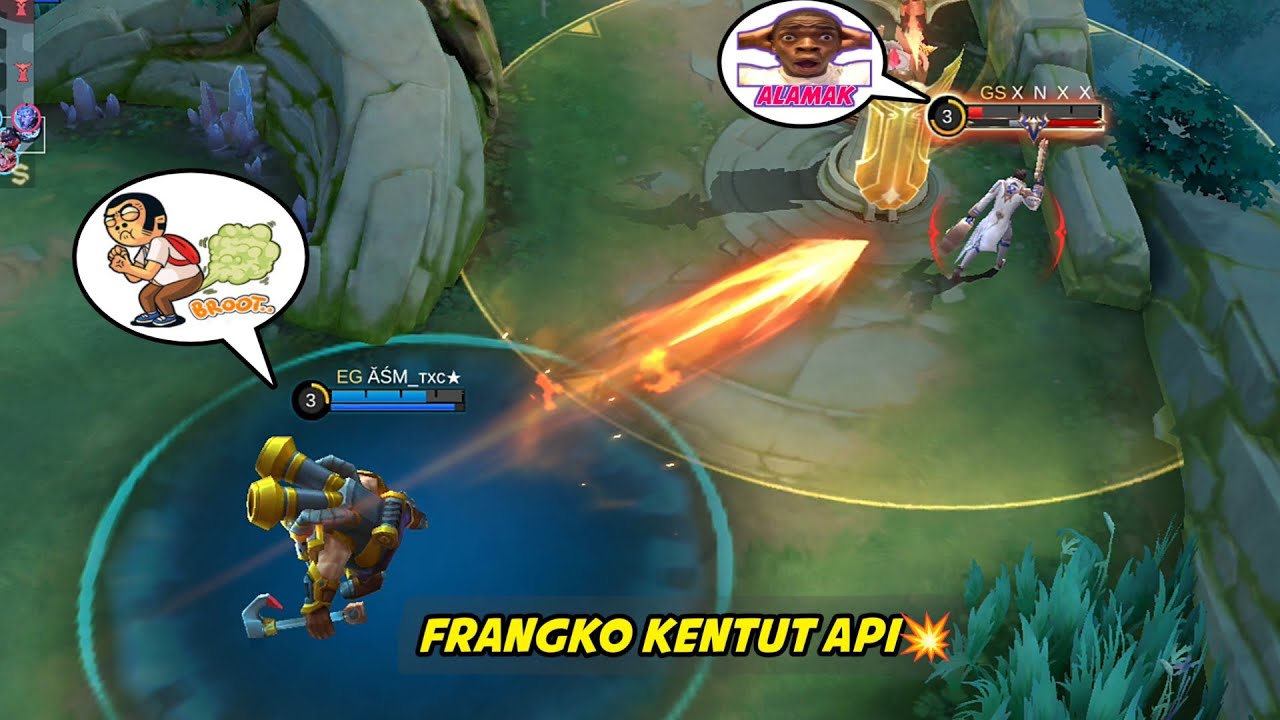 Kumpulan momen lucu para Anomali rank epic -MLBB MEME EXE 