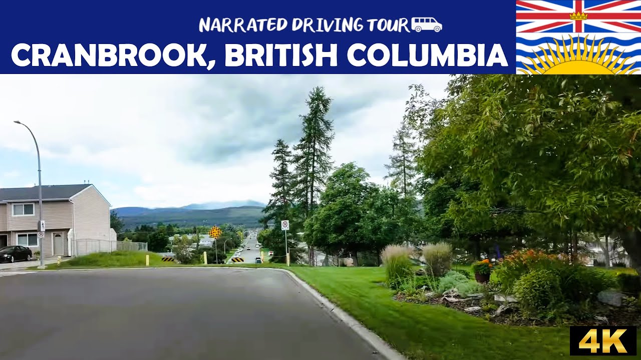 🚗 Cranbrook, British Columbia 🌲 | 4K Drive