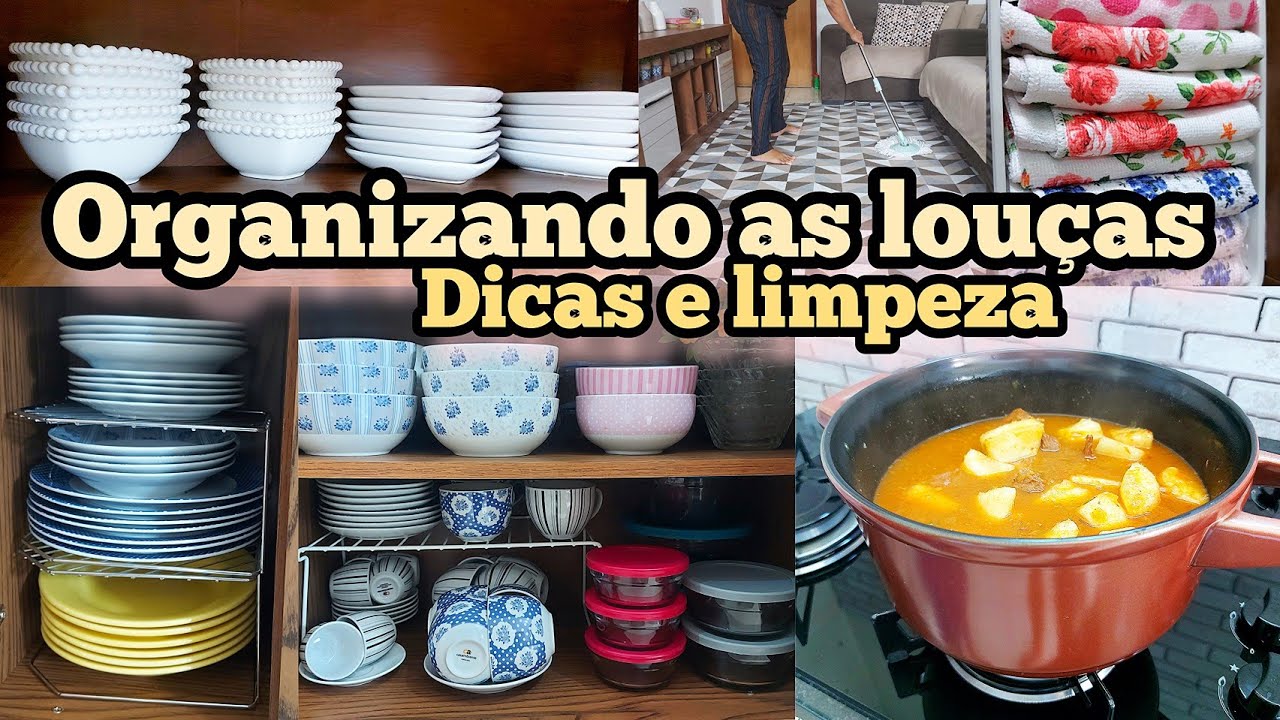 AMOR PELO LAR 🏠 ORGANIZEI AS LOU&Ccedil;AS, FIZ ALMO&Ccedil;O NO CAPRICHO, CUIDANDO DO LAR + DICAS DE LIMPEZA