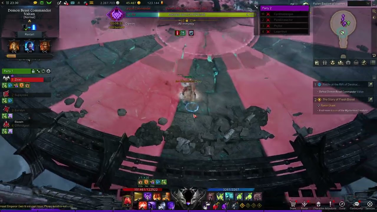 [Lost Ark] Valtan Normal Solo 1497 Shadowhunter
