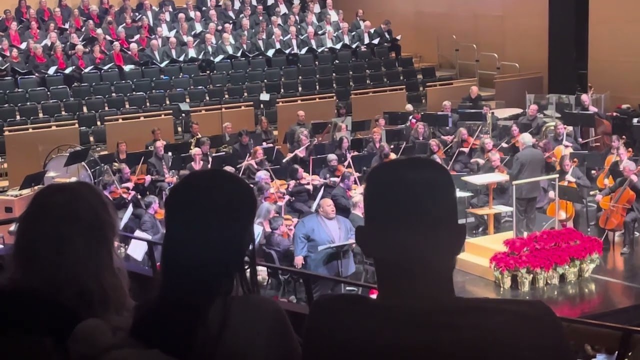 Limmie Pulliam sings “O Holy Night”